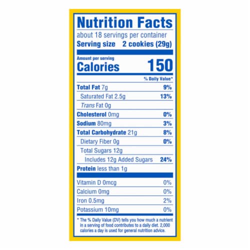 Oreo Double Stuf Golden Sandwich Cookies Family Size Perspective: back