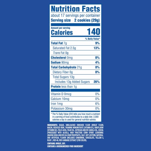 Oreo Birthday Cake Chocolate Sandwich Cookies Family Size Perspective: back