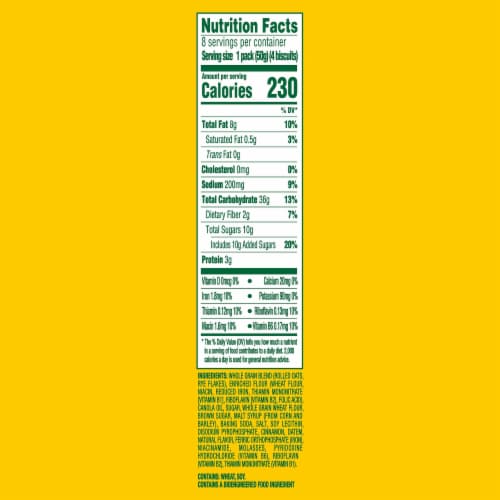 Belvita Cinnamon Brown Sugar Breakfast Biscuits Value Pack Perspective: back