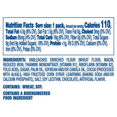 OREO Chocolate Sandwich Cookies Multipack Perspective: back