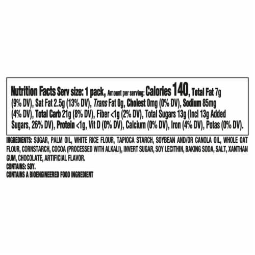 OREO Gluten Free Chocolate Sandwich Cookies Variety Pack Perspective: back