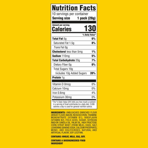 Nilla Wafers Mini Cookies Multipack Perspective: back