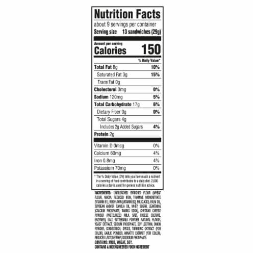 RITZ Bits Spicy Queso Sandwich Crackers, 8.8 oz - Kroger