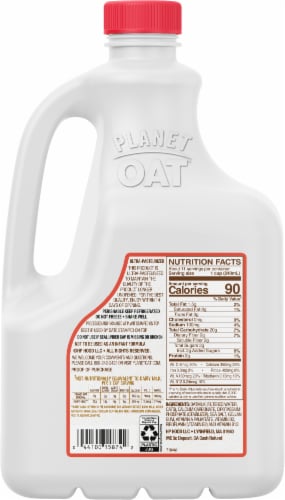 Planet Oat® Original Oatmilk Perspective: back