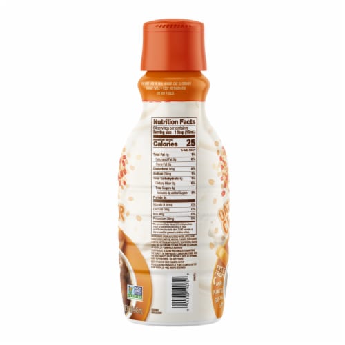Planet Oat™ Dairy Free Oatmilk Caramel Creamer Perspective: back