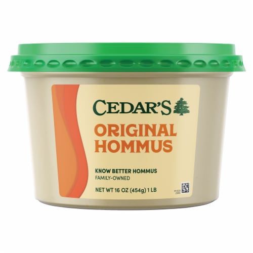 Cedar's Original Hummus Perspective: back