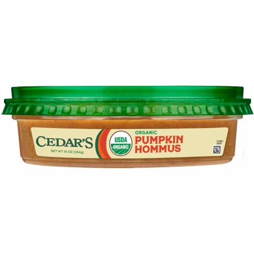 Cedar's Foods Organic Pumpkin Hommus Perspective: back