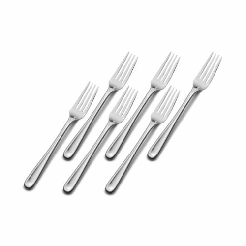 Towle Living Forged Olivia Salad Forks Perspective: back