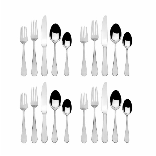 Towle Living Basic Flatware Set Perspective: back