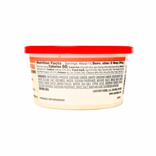 Rojo's® Queso Blanco Medium 12oz Perspective: back