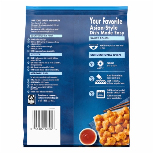 La Choy Orange Chicken Frozen Entrée Perspective: back