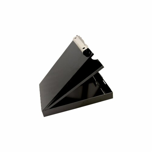 Saunders Storage Clipboard,Letter Size,Metal,Blk  21117 Perspective: back
