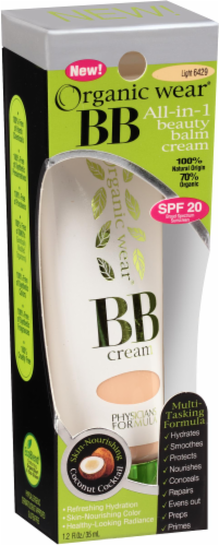 Physicians Formula Organic Wear BB All-in-1 Beauty Balm Cream SPF 20 Light 6429 Perspective: back