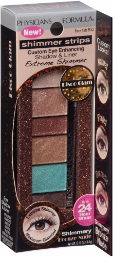 Physicians Formula Shimmer Strips Disco Glam Bronze Nude 6633 Eye Shadow & Liner Perspective: back