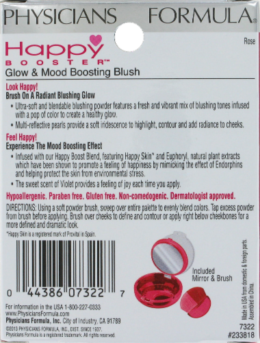 Physicians Formula® Happy Booster® Glow & Mood Boosting - Blush 7322 Rose Perspective: back