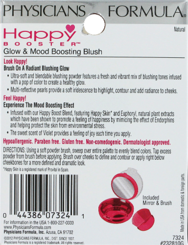 Physicians Formula® Happy Booster™ Glow & Mood Boosting Blush -  7234 Natural Perspective: back
