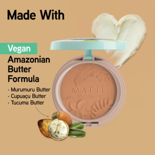 Escape to paradise with this luxuriously creamy Matte Monoi Butter Bronzer from Physicians Formula. Perspective: back