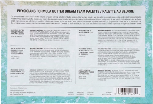 Physicians Formula® Butter Dream Team Face Palette Perspective: back