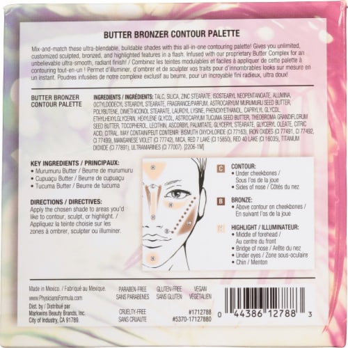 Physicians Formula® Butter Bronzer Contour Palette Perspective: back