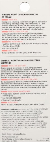 Physicians Formula® Mineral Wear® Diamond Perfector Shade 4 Tan-to-Deep BB Cream Perspective: back