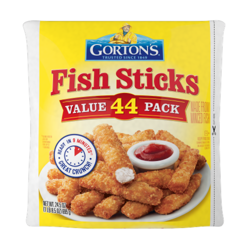 Gorton's® Fish Sticks Value Pack Perspective: back