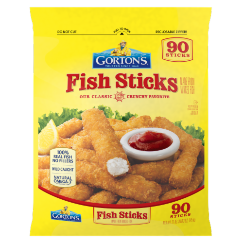 Gorton's® Fish Sticks Perspective: back