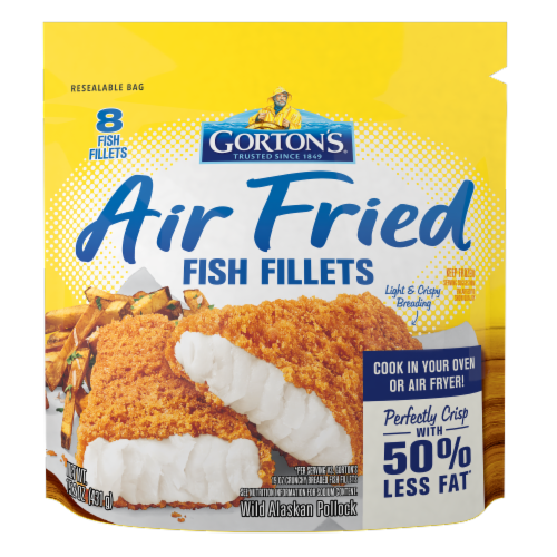 Gorton's® Air Fried Fish Fillets Perspective: back