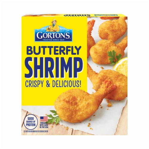 Gorton's® Butterfly Breaded Tail-On Shrimp Perspective: back