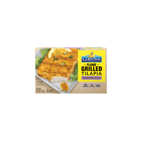 Gorton's Signature Grilled Tilapia Fillets Perspective: back
