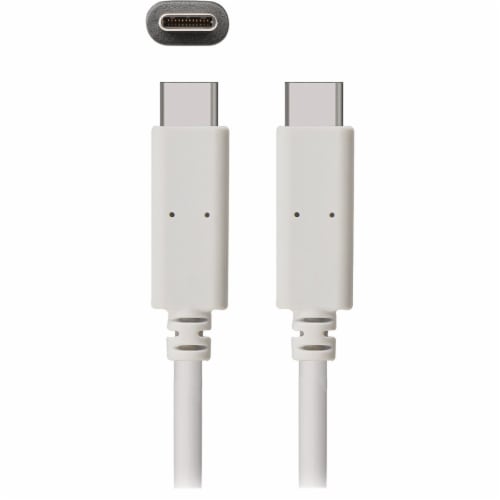 USB-C 3.1 Type-C, 5 Gbps, 3 ft, White
