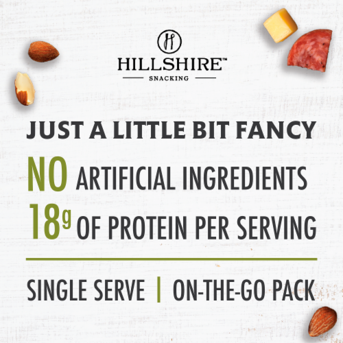 Hillshire Snacking Bistro Bites Genoa Salame and Gouda Cheese Perspective: back
