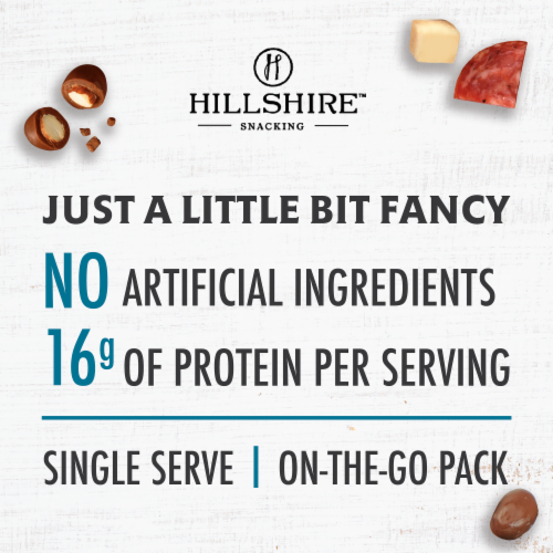 Hillshire® Snacking Bistro Bites Italian Dry Salame and Cheese Perspective: back