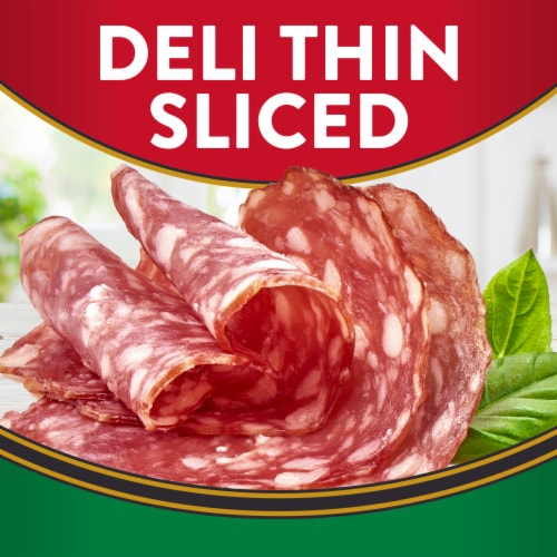 Gallo® Salame Deli Thin Sliced Italian Dry Salami Perspective: back