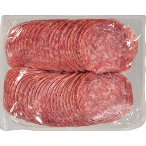 La Italia® Thin Sliced Italian Dry Salami Perspective: back