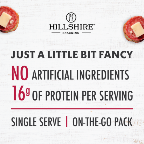 Hillshire® Snacking Small Plates Wine-Infused Salame with White Cheddar Cheese Perspective: back