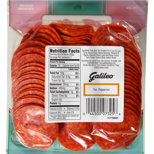 Galileo Pepperoni - 1 pk Perspective: back