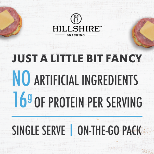 Hillshire® Snacking Small Plates Italian Dry Salami and Gouda Cheese Perspective: back