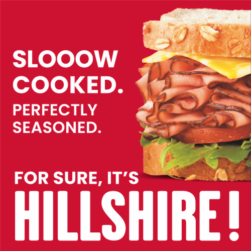Hillshire Farm Ultra Thin Sliced Black Forest Ham Deli Lunch Meat Perspective: back