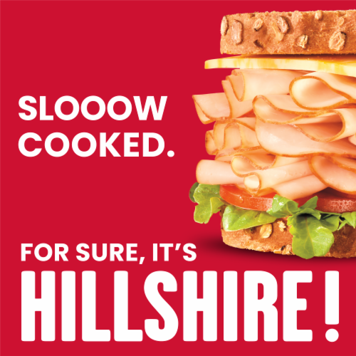Hillshire Farm Ultra Thin Sliced Oven Roasted Turkey Breast Sandwich Meat Perspective: back