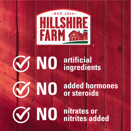Hillshire Farm® Ultra Thin Sliced Oven Roasted Turkey Breast Lunch Meat Perspective: back