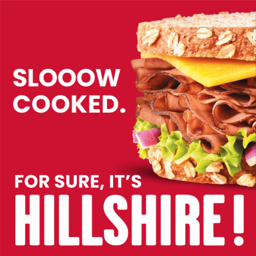Hillshire Farm® Ultra Thin Sliced Roast Beef Lunch Meat Perspective: back