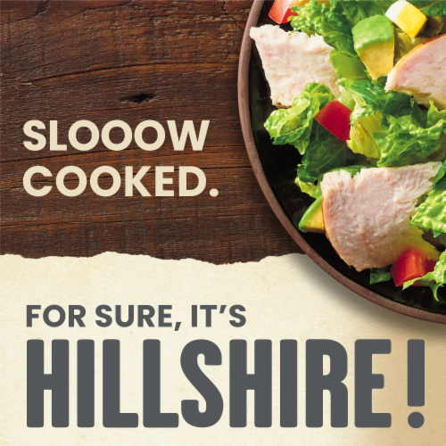 Hillshire Farm Premium Carved Oven Roasted Turkey Breast Sandwich Meat Perspective: back