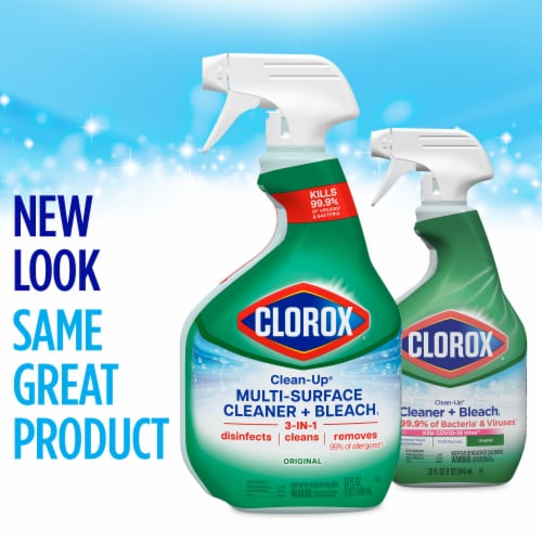 Clorox Clean-Up All Purpose Cleaner with Bleach Original Perspective: back