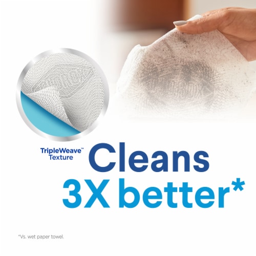 Clorox Crisp Lemon Disinfecting Wipes Perspective: back