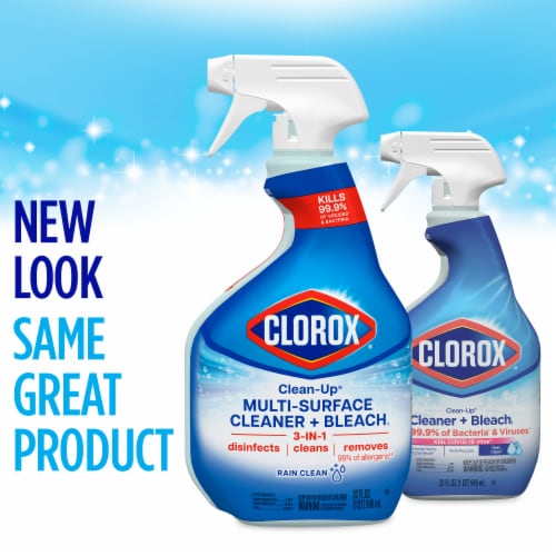 Clorox Clean-Up All Purpose Cleaner with Bleach Rain Clean Perspective: back