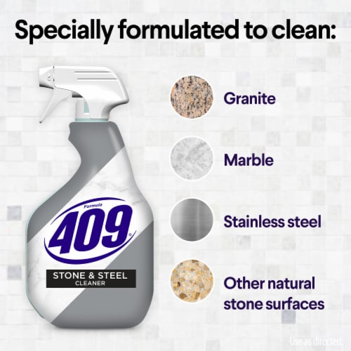 Formula 409 Stone and Steel Cleaner Spray Perspective: back