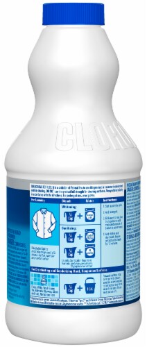 Clorox Ultra Liquid Bleach Perspective: back