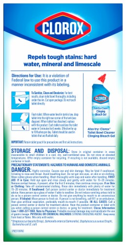 Clorox ™Automatic Toilet Bowl Cleaner Tablets with Bleach Perspective: back