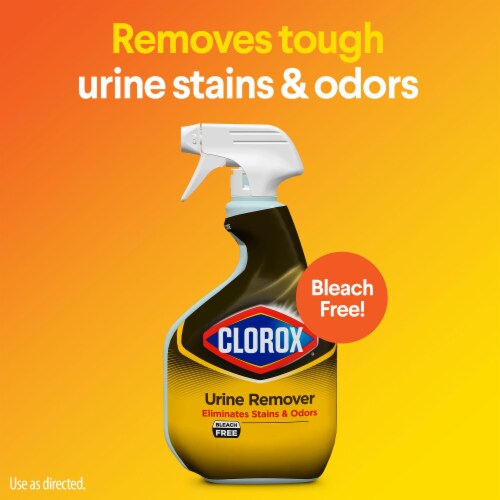 Clorox Urine Remover for Stains and Odors Spray Perspective: back