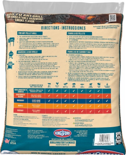 Kingsford Classic Blend Wood Pellets Perspective: back